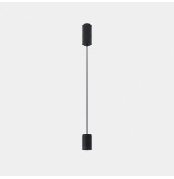 LedsC4 - Luminaria colgante Iris superficie grande Hoop 18.1 3000K CRI 90 ON-OFF negro IP20 1712lm