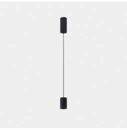 LedsC4 - Luminaria colgante Iris superficie grande Hoop 18.1 3000K CRI 90 DALI-2 negro IP20 2002lm