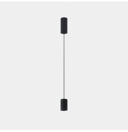 LedsC4 - Luminaria colgante Iris superficie grande Hoop 18.1 2700K CRI 90 ON-OFF negro/oro/transparente IP20 1705lm