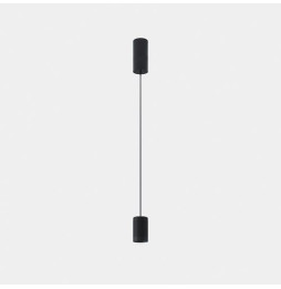 LedsC4 - Luminaria colgante Iris superficie grande Hoop 18.1 2700K CRI 90 ON-OFF negro IP20 1705lm
