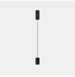 LedsC4 - Luminaria colgante Iris superficie grande Hoop 18.1 2700K CRI 90 DALI-2 negro IP20 1592lm
