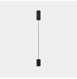 LedsC4 - Luminaria colgante Iris superficie grande Hoop 18.1 2700K CRI 90 DALI-2 negro IP20 1705lm