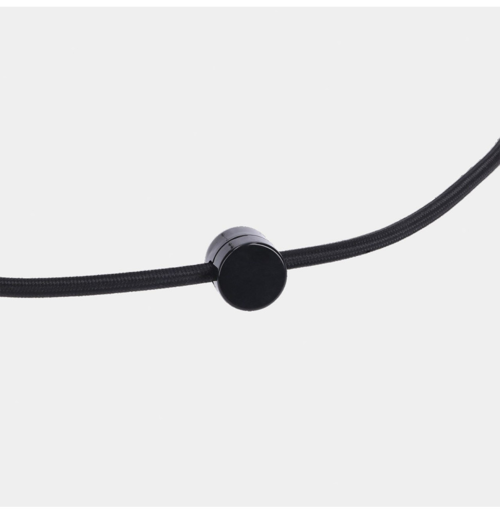 LedsC4 - Kit soporte cable negro (5u) LedsC4 - Kit soporte cable negro (5u)