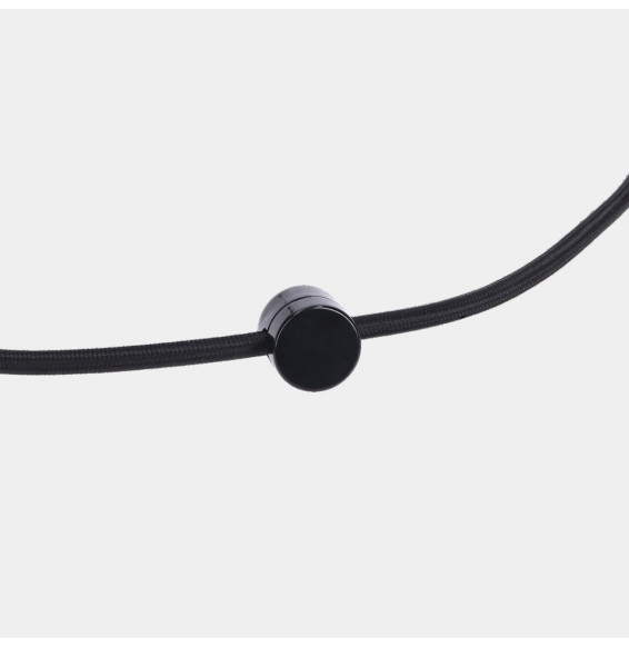 LedsC4 - Kit soporte cable negro (5u)