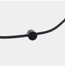 LedsC4 - Kit soporte cable negro (5u)