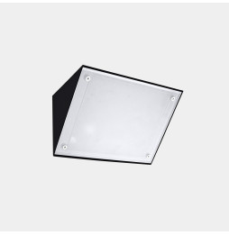 LedsC4 - Aplique IP65 Curie PC Small E27 15 negro 710lm