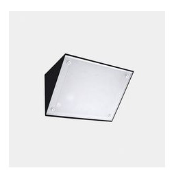 LedsC4 - Aplique IP65 Curie PC Small E27 15 negro 710lm