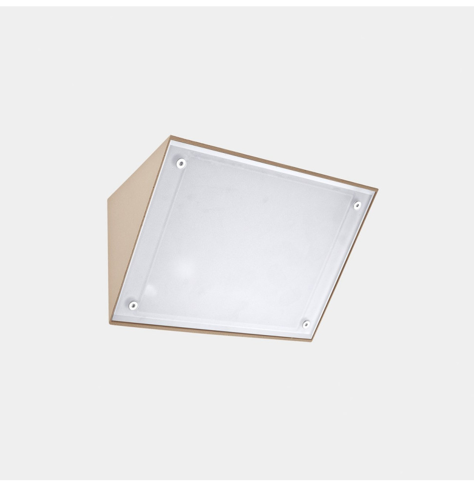 LedsC4 - Aplique IP65 Curie PC Small E27 15 oro 710lm LedsC4 - Aplique IP65 Curie PC Small E27 15 oro 710lm