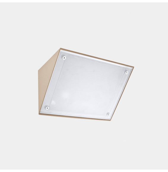 LedsC4 - Aplique IP65 Curie PC Small E27 15 oro 710lm
