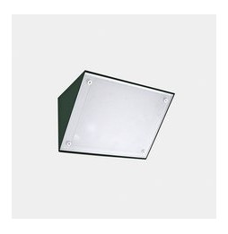 LedsC4 - Aplique IP65 Curie PC Small E27 15 verde abeto 710lm