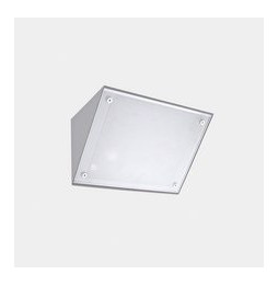 LedsC4 - Aplique IP65 Curie PC Small E27 15 gris 710lm
