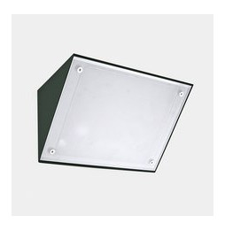 LedsC4 - Aplique IP65 Curie PC Big E27 30 verde abeto 1530lm