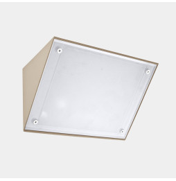 LedsC4 - Aplique IP65 Curie PC Big E27 30 oro 1530lm