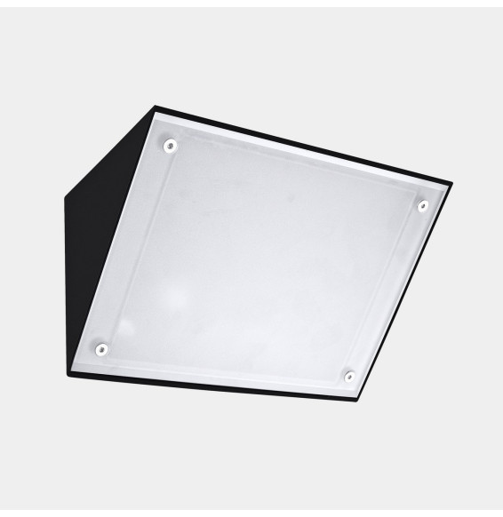 LedsC4 - Aplique IP65 Curie PC Big E27 30 negro 1530lm