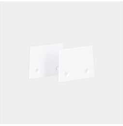 LedsC4 - Accesorio tapa final superficie x2 para Super Taglio blanco