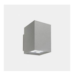 LedsC4 - Aplique IP55 Afrodita Power Led simple emisión LED 13 2700K ON-OFF gris 1136lm