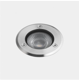 LedsC4 - Empotrable de suelo IP66-IP68 (5m) aro LED 13.2 blanco cálido 2700K 48V-PWM acero inoxidable AISI 316 1034lm