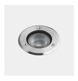 LedsC4 - Empotrable de suelo IP66-IP68 (5m) aro LED 13.2 blanco cálido 3000K 48V-PWM acero inoxidable AISI 316 1197lm