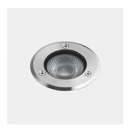 LedsC4 - Empotrable de suelo IP66-IP68 (5m) aro LED 13.2 blanco cálido 3000K 48V-PWM acero inoxidable AISI 316 658lm