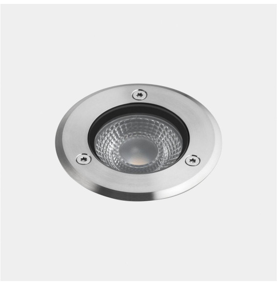 LedsC4 - Empotrable de suelo IP66-IP68 (5m) aro LED 13.2 blanco neutro 4000K 48V-PWM acero inoxidable AISI 316 704lm