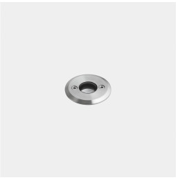 LedsC4 - Empotrable de suelo IP66-IP68 (5m) aro LED 2.7 blanco cálido 2700K 48V-PWM acero inoxidable AISI 316 72lm