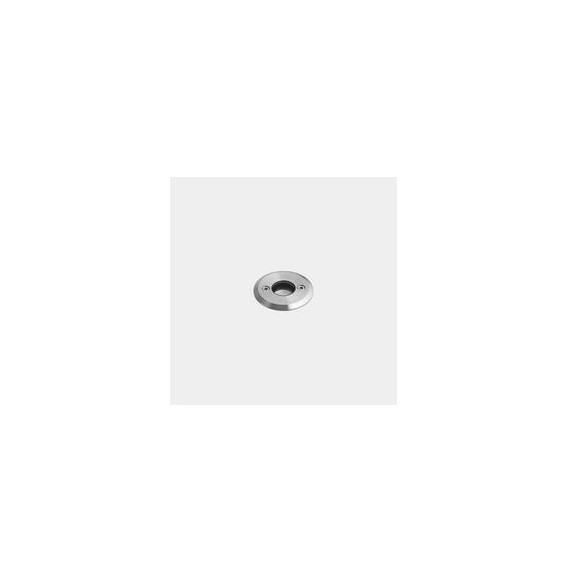 LedsC4 - Empotrable de suelo IP66-IP68 (5m) aro LED 2.7 blanco cálido 3000K 48V-PWM acero inoxidable AISI 316 101lm