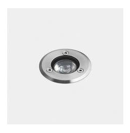 LedsC4 - Empotrable de suelo IP66-IP68 (5m) aro LED 6.1 blanco cálido 2700K 48V-PWM acero inoxidable AISI 316 286lm
