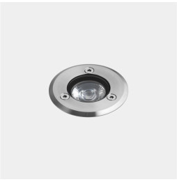 LedsC4 - Empotrable de suelo IP66-IP68 (5m) aro LED 6.1 blanco neutro 4000K 48V-PWM acero inoxidable AISI 316 444lm