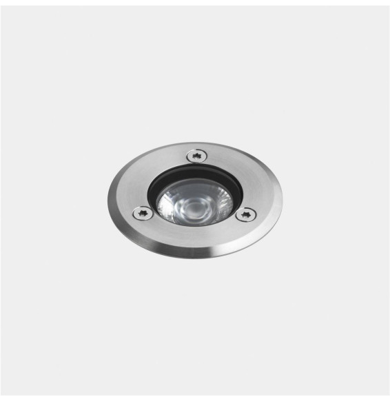 LedsC4 - Empotrable de suelo IP66-IP68 (5m) aro LED 6.1 blanco neutro 4000K 48V-PWM acero inoxidable AISI 316 452lm