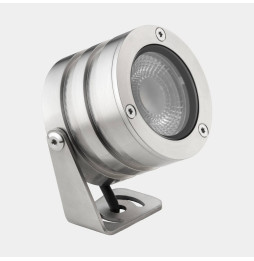 LedsC4 - Proyector IP66-IP68 (5m) aro LED 13.2 blanco neutro 4000K 48V-PWM acero inoxidable AISI 316 1190lm