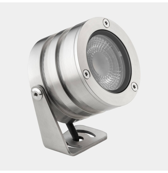 LedsC4 - Proyector IP66-IP68 (5m) aro LED 13.2 blanco neutro 4000K 48V-PWM acero inoxidable AISI 316 1190lm