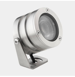 LedsC4 - Proyector IP66-IP68 (5m) aro LED 13.2 blanco neutro 4000K 48V-PWM acero inoxidable AISI 316 1190lm