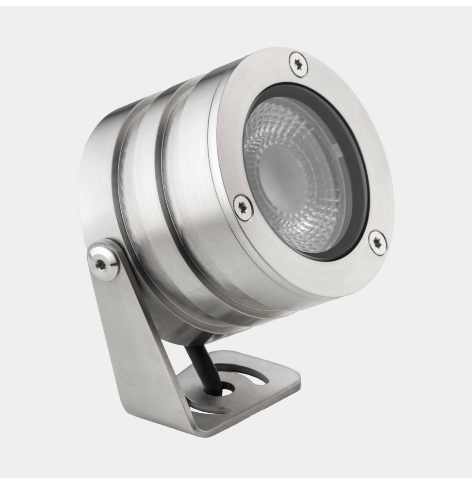 LedsC4 - Proyector IP66-IP68 (5m) aro LED 13.2 blanco neutro 4000K 48V-PWM acero inoxidable AISI 316 1209lm