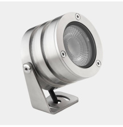 LedsC4 - Proyector IP66-IP68 (5m) aro LED 13.2 blanco neutro 4000K 48V-PWM acero inoxidable AISI 316 1209lm