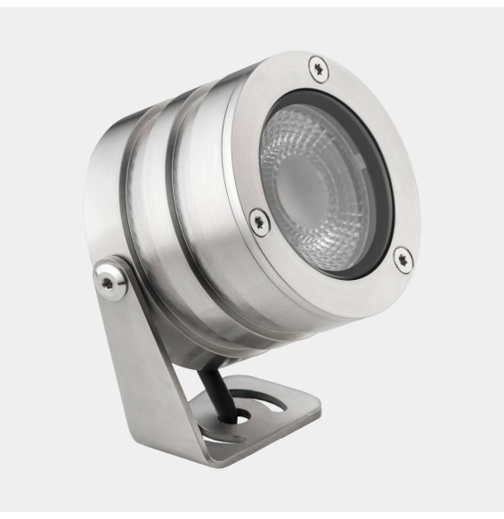 LedsC4 - Proyector IP66-IP68 (5m) aro LED 13.2 blanco neutro 4000K 48V-PWM acero inoxidable AISI 316 704lm