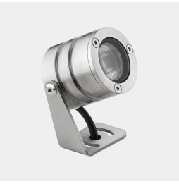 LedsC4 - Proyector IP66-IP68 (5m) aro LED 6.1 blanco neutro 4000K 48V-PWM acero inoxidable AISI 316 452lm
