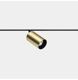 LedsC4 - Proyector Atom Low Voltage ø52 bajo voltaje 17.3 blanco cálido 2700K CRI 90 CASAMBI oro mate 1766lm