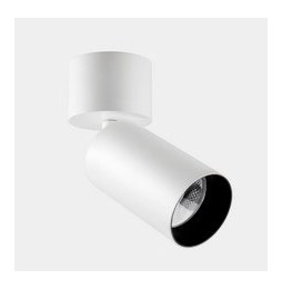 LedsC4 - Proyector Atom superficie ø75 35.8 blanco cálido 3000K CRI 90 37º PHASE CUT blanco 3323lm