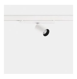 LedsC4 - Proyector Atom Track 52 21.3 blanco cálido 3000K CRI 90 22.1º DALI-2 blanco 1610lm