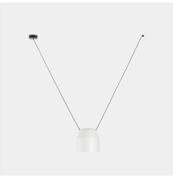 LedsC4 - Luminaria colgante Attic hexagonal Shape V 2200mm E27 15 blanco 1085lm