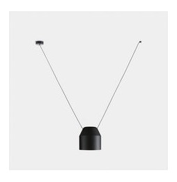 LedsC4 - Luminaria colgante Attic hexagonal Shape V 1200mm E27 15 negro 1085lm