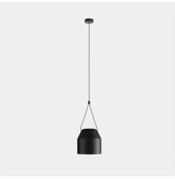 LedsC4 - Luminaria colgante Attic simple hexagonal Shape E27 15 negro 1085lm