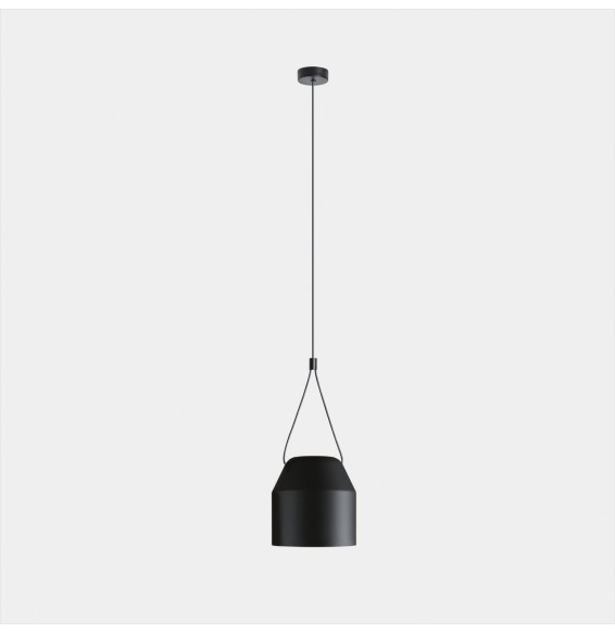 LedsC4 - Luminaria colgante Attic simple hexagonal Shape E27 15 negro 1085lm
