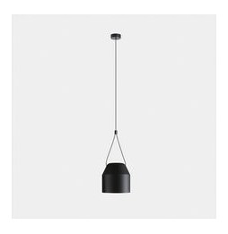 LedsC4 - Luminaria colgante Attic simple hexagonal Shape E27 15 negro 1085lm