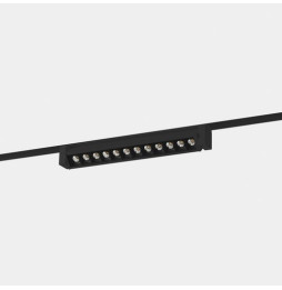 LedsC4 - Proyector Bento 12 LEDS ajustable bajo voltaje 12.6 blanco cálido 2700K CRI 90 CASAMBI negro 1205lm