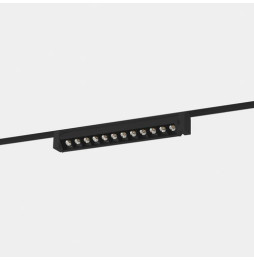 LedsC4 - Proyector Bento 12 LEDS ajustable bajo voltaje 12.6 blanco cálido 2700K CRI 90 ON-OFF negro 1205lm