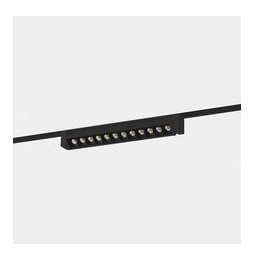 LedsC4 - Proyector Bento 12 LEDS ajustable bajo voltaje 12.6 blanco cálido 2700K CRI 90 ON-OFF negro 1205lm