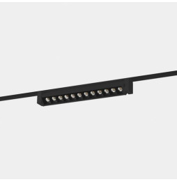 LedsC4 - Proyector Bento 12 LEDS ajustable bajo voltaje 12.6 blanco cálido 3000K CRI 90 ON-OFF negro 1205lm