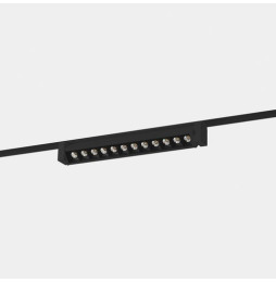 LedsC4 - Proyector Bento 12 LEDS ajustable bajo voltaje 12.6 blanco cálido 3000K CRI 90 ON-OFF negro 1374lm