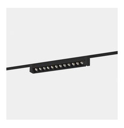 LedsC4 - Proyector Bento 12 LEDS ajustable bajo voltaje 12.6 blanco cálido 3000K CRI 90 ON-OFF negro 1374lm